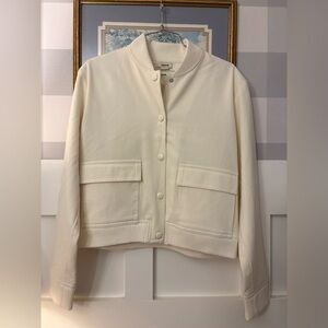 Jason Wu Cream Bomber Jacket